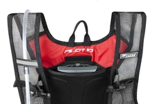 Batoh Force PILOT PLUS 10 l+2L rez., černo-červ.