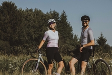 Dres Force SPLASH LADY krátký rukáv, růžovo-modrý