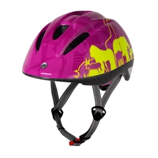 Přilba Force FUN ANIMALS dětská fluo-růžová
