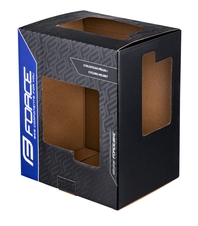 Přilba FORCE HAL, černo-oranžovo-bílá