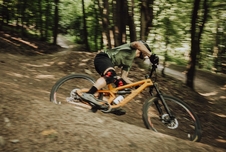 Dres Force MTB MOUNT krátký rukáv, army