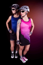 Šaty sportovní Force ABBY, modro-černé