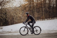 Tretry zimní Force GLACIER MTB černé