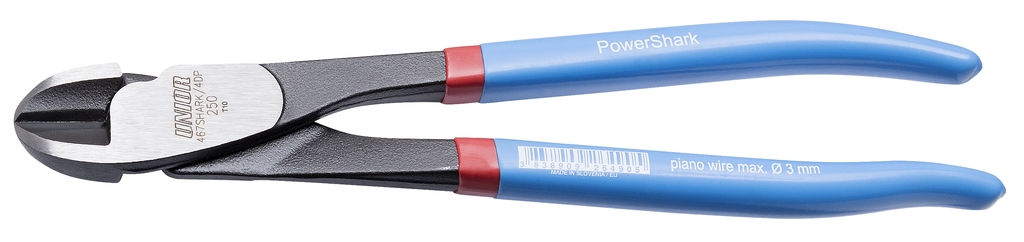 Kleště štípací UNIOR Powershark na lanka, dráty 250