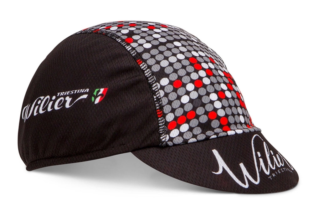 Čepička WILIER, černo-červená UNI