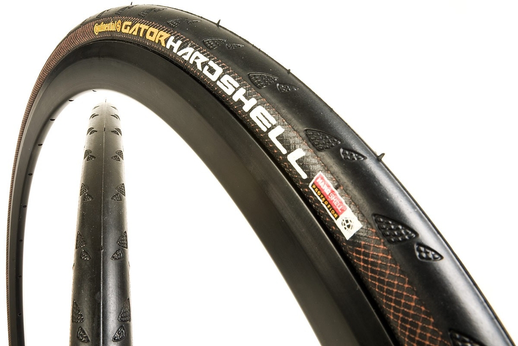 Continental Pneu gator hardshell fullblack 25-622/700x25c rigid | 55.99 € - Culture Vélo