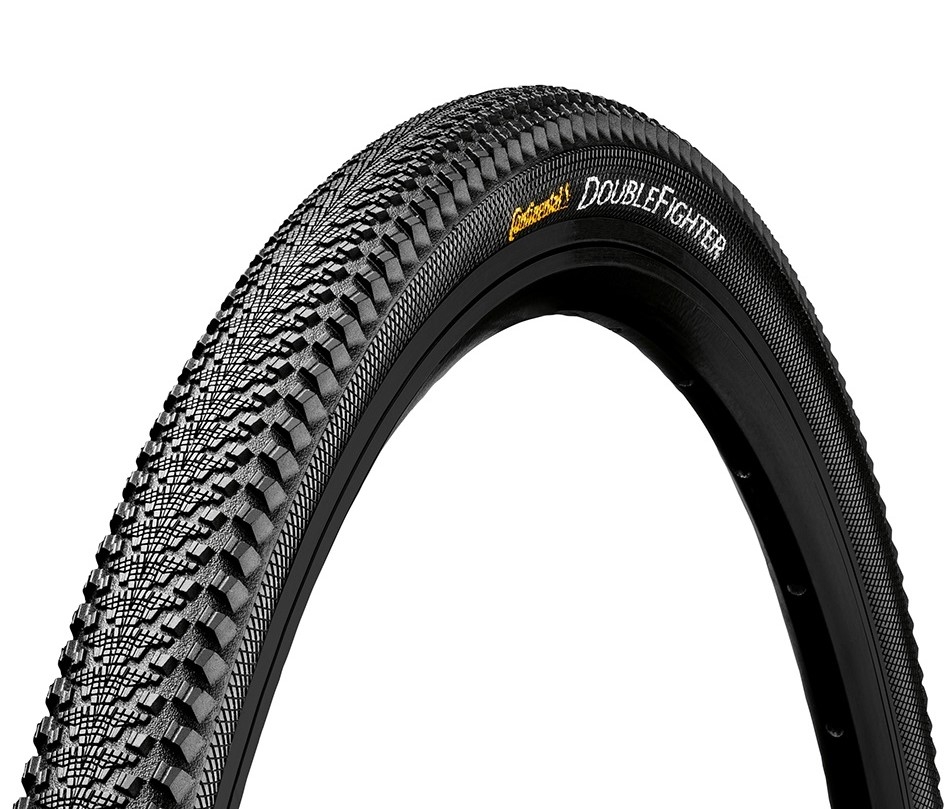 Plášť Continental Double Fighter III Sport drát - 700x37C