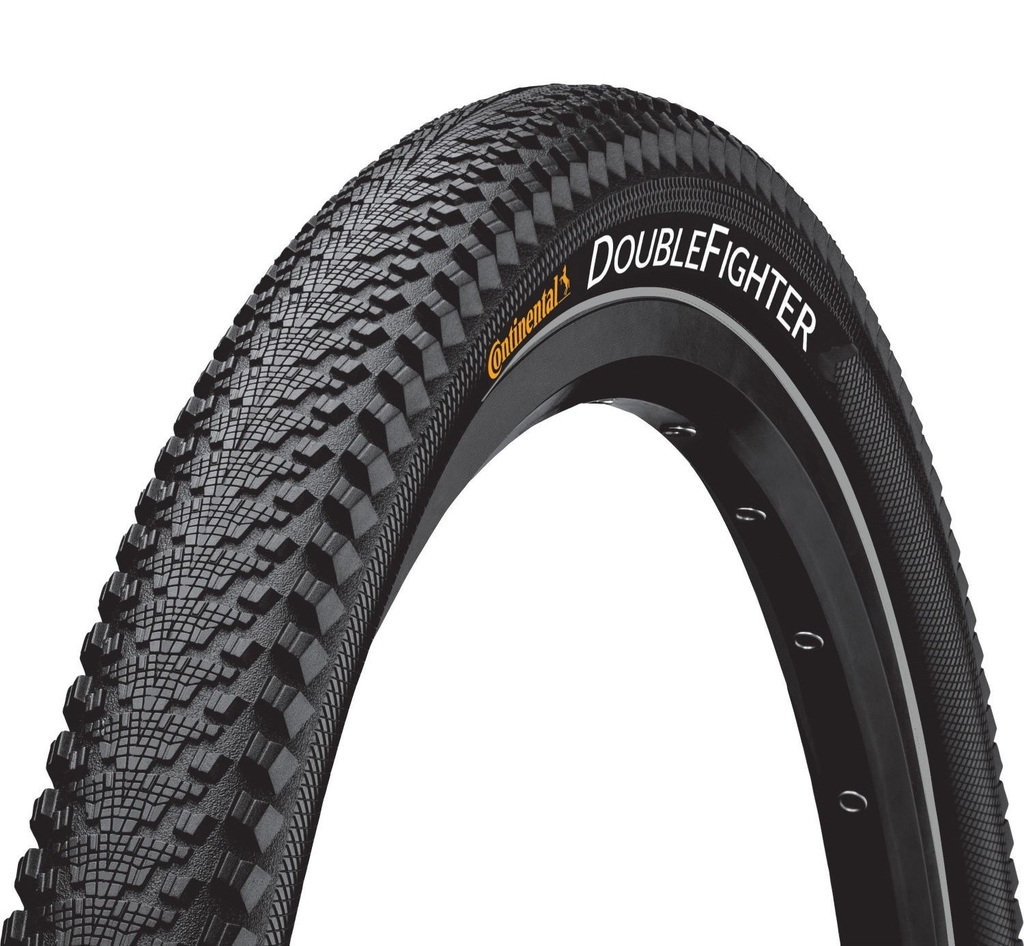Plášť Continental Double Fighter III Sport Reflex drát - 700x37C