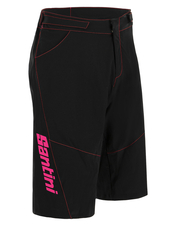 Dámské kraťasy SANTINI Selva Black-pink