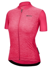 Dámský dres SANTINI Colore Puro Pink