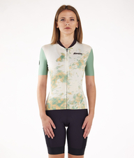 Dámský dres SANTINI Marble Green