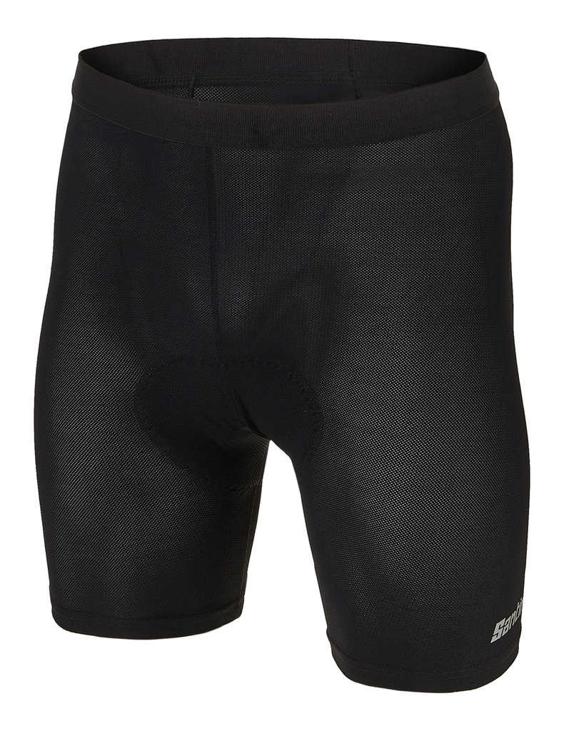 Vnitřní kraťasy s vložkou SANTINI Adamo Black