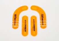 Gelové vložky BIKERIBBON Gel Pads - Orange Orange - soft