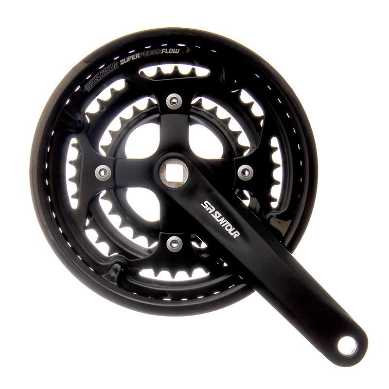 Kliky SR Suntour XCE-T318-PBBG 175 mm 48-38-28