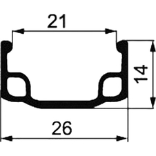 Ráfek 507x21 RMX N 36děr
