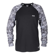 Tričko dlouhý rukáv TSG Sickersleeve Black grey 