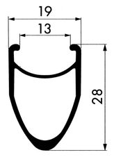 Ráfek Remerx 622x14 TAURUS BA/GBS 36 