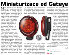 Světlo zad. Cateye SL-WA10 Wearable mini