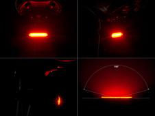 Světlo zadní Author A-Stake USB