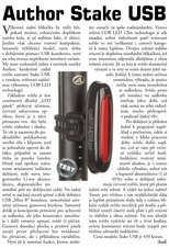 Světlo zadní Author A-Stake USB