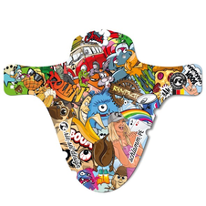 Blatník Rie:sel Schlamm:PE Stickerbomb Eyecatcher
