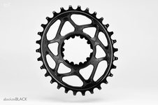 Převodník Absoluteblack SRAM OVAL 30T offset 6mm černá (GXP)