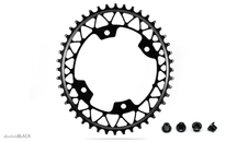 Převodník Absoluteblack GRAVEL 1X OVAL 110/4 44T černá