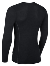 Triko Pells Merino dlouhý rukáv Black