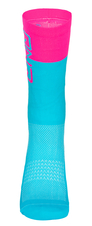Ponožky Pells Razzer Cyan/Pink
