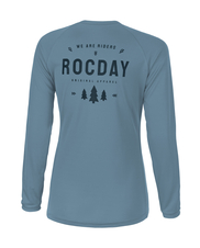 Dámský dres s dlouhým rukávem ROCDAY Patrol WMN Slate Gray