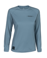 Dámský dres s dlouhým rukávem ROCDAY Patrol WMN Slate Gray