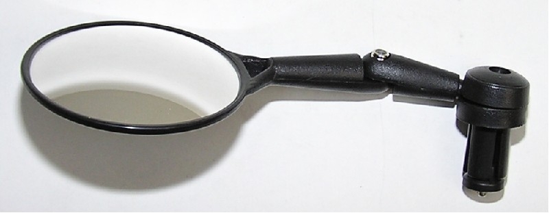 Zrcátko zpětné do řidítek s kloubem