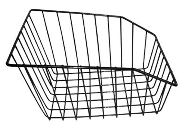 Koš na nosič zadní velký 370x450mm černý