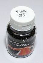 Koncovka lanka AL černá s osazením dóza 500ks