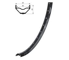 Ráfek KLS VALOR 3 DSC, 32H, 1 Nýt, FV, 27,5 black