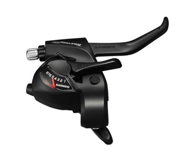 Brzdová páka s řazením Shimano STTX800 8p černá