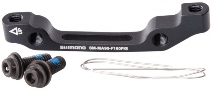 Adaptér brzdy Shimano přední 160mm IS/PM