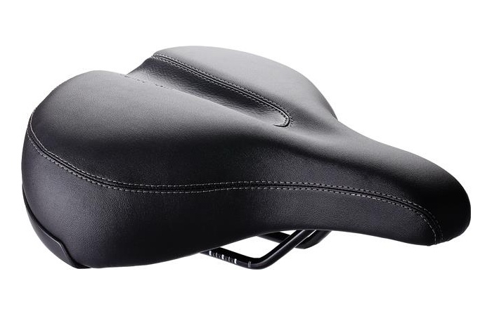 Sedlo BBB MTB SoftShapeUpright uni černé