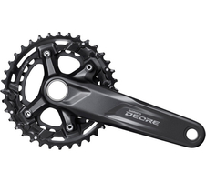 Kliky 2 Shimano Deore FC-M5100 2x11 36x26z 175mm černé