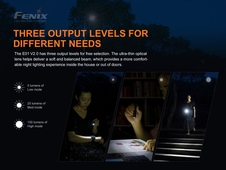 Svítilna Fenix E01 V2.0 černá