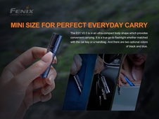 Svítilna Fenix E01 V2.0 modrá