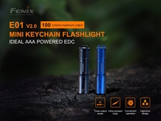 Svítilna Fenix E01 V2.0 modrá