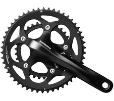 Kliky 2 Shimano Tiagra FC-RS400 2x10 50/34z 175mm černé