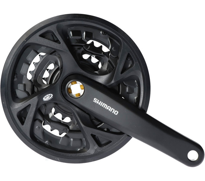 Kliky 3 Shimano Acera FC-M371 3x9 44/32/22z 170mm černé s krytem