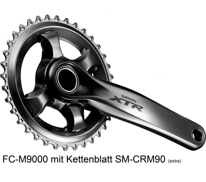 Kliky 1 Shimano XTR FC-M9000 0x11 170mm
