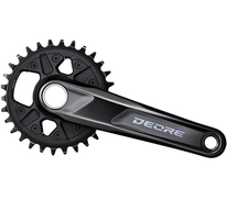 Kliky 1 Shimano Deore FC-M6130 1x12 30z 175mm černé
