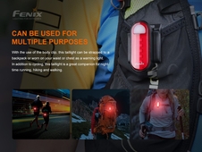 Světlo zadní Fenix BC05R V2.0 nabíjecí