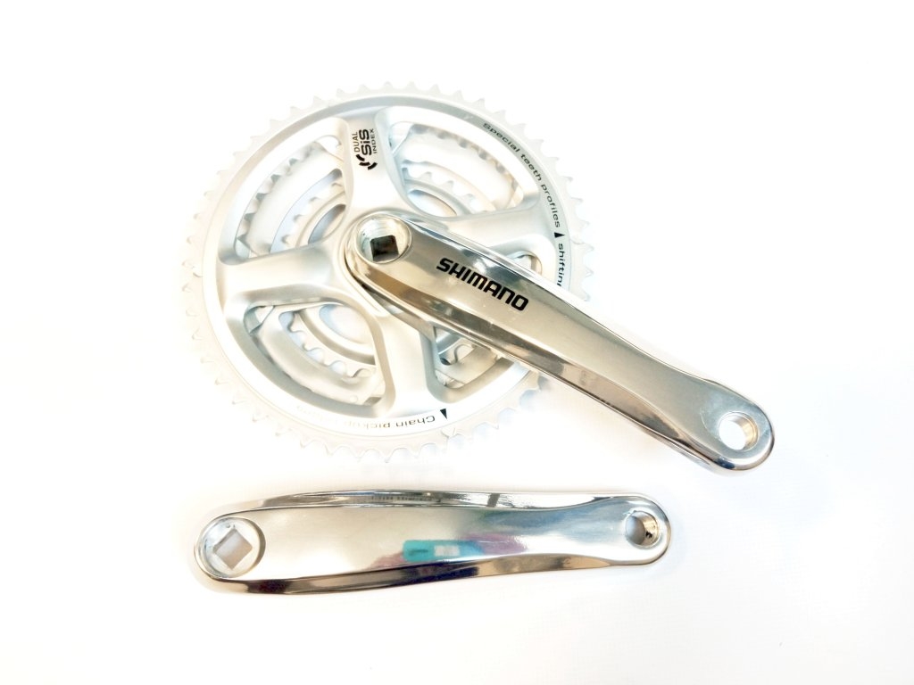 Kliky 3 Shimano FC-MT191 3x8 48/38/28z 170mm stříbrné