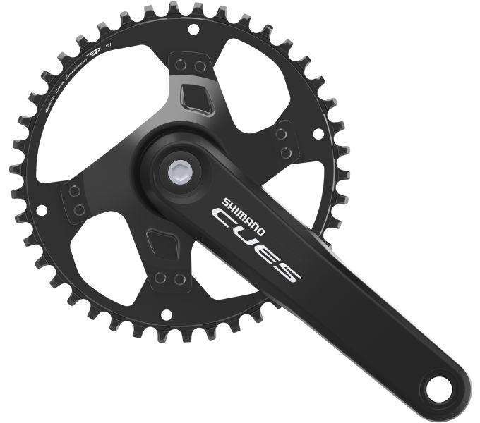 Kliky 1 Shimano CUES FC-U4000 1x9/10/11 42z 175mm černé