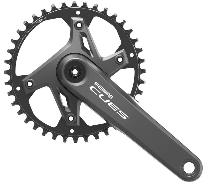 Kliky 1 Shimano CUES FC-U6000 1x9/10/11 40z 175mm černé
